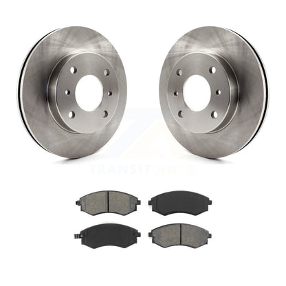 Kit de disques de frein à disque avant et plaquettes semi-métalliques pour INFINITI G20 K8S-100257
