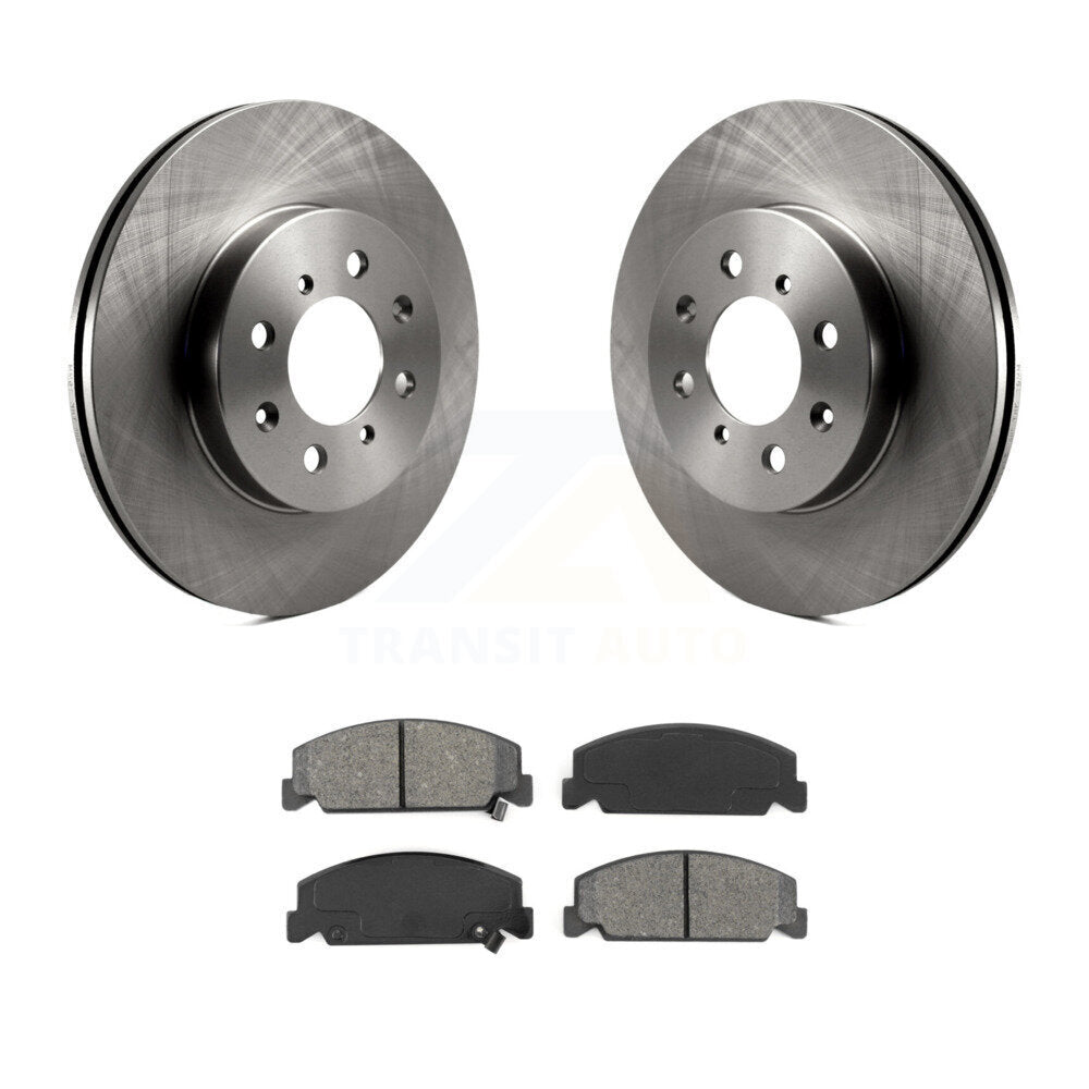 Kit de plaquettes semi-métalliques de rotor de frein avant pour Honda Civic LX 1997 avec 4 roues AB