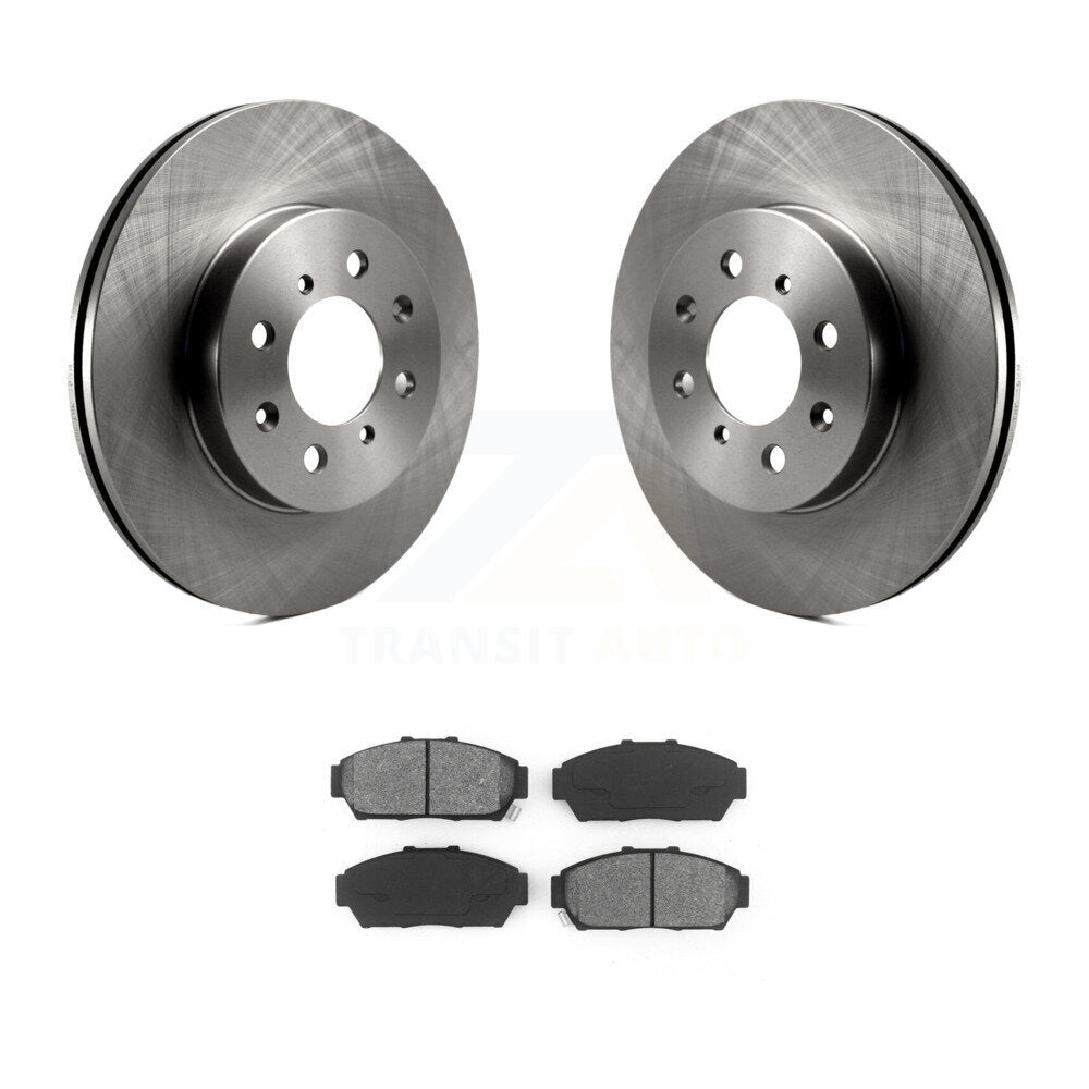 Kit de disques de frein à disque avant et plaquettes semi-métalliques pour Acura Integra Honda Civi