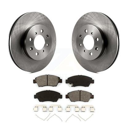 Kit de disques de frein à disque avant et plaquettes semi-métalliques pour Honda Fit Civic del Sol