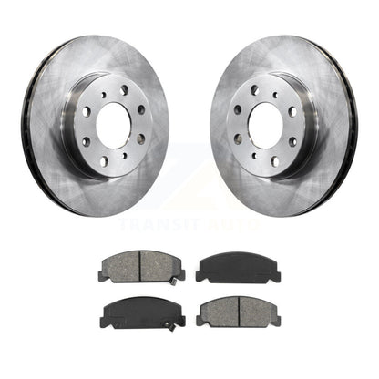 Kit de disques de frein à disque avant et plaquettes semi-métalliques pour Honda Civic del Sol CRX