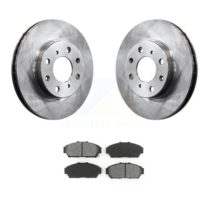 Kit de disques de frein avant et de plaquettes semi-métalliques pour Honda Civic EX avec berline non AB