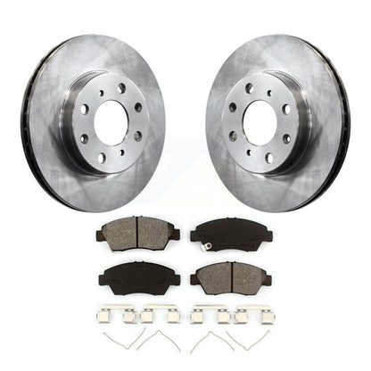 Kit de disques de frein à disque avant et plaquettes semi-métalliques pour Honda Civic K8S-100270