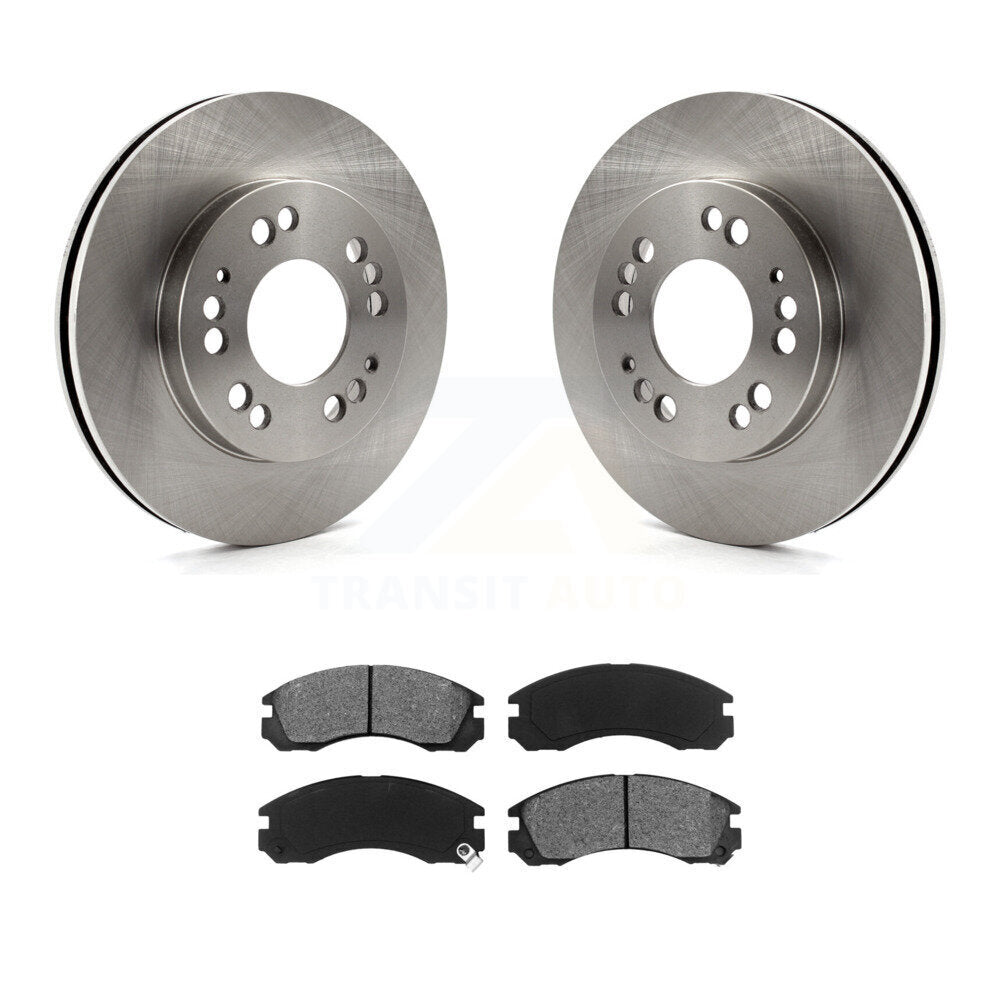 Rotors de frein à disque avant, Kit de plaquettes semi-métalliques pour Eagle Talon Plymouth Laser AW