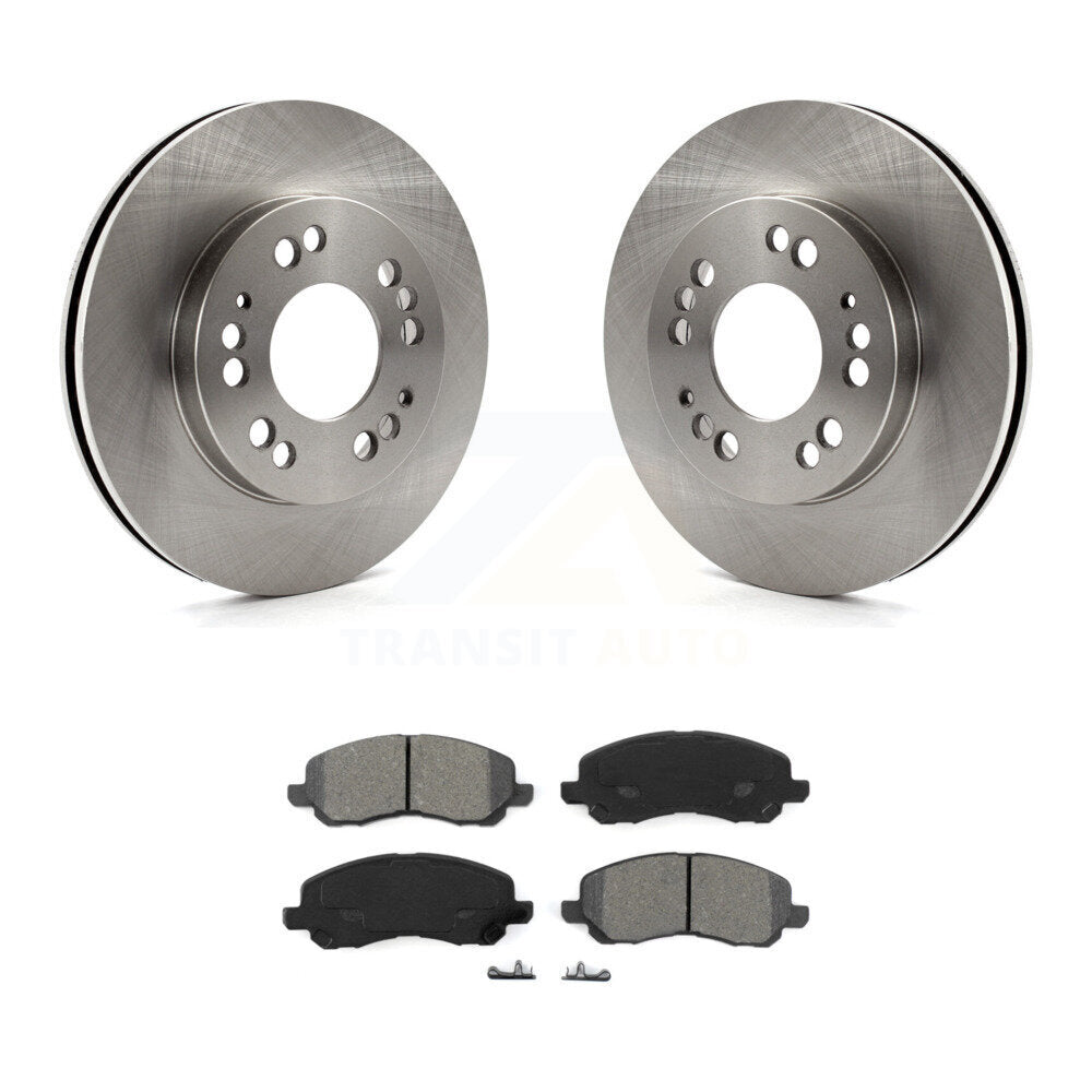 Kit de plaquettes de frein semi-métalliques pour Rotors de frein avant, pour Mitsubishi Eclipse Galant 2001 2.4