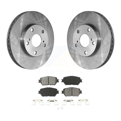 Kit de disques de frein à disque avant et plaquettes semi-métalliques pour Toyota Camry K8S-100277