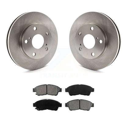 Kit de disques de frein à disque avant et plaquettes semi-métalliques pour Toyota Camry 2,2 l