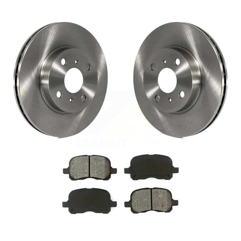 Kit de plaquettes de frein à disque avant, Rotors semi-métalliques, pour Toyota Corolla Chevrolet Priz