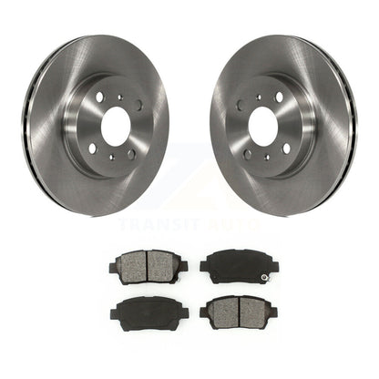 Kit de disques de frein à disque avant et plaquettes semi-métalliques pour Toyota Prius 2001-2003