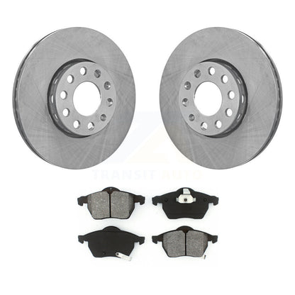 Kit de disques de frein à disque avant et plaquettes semi-métalliques pour Volkswagen Passat Audi A