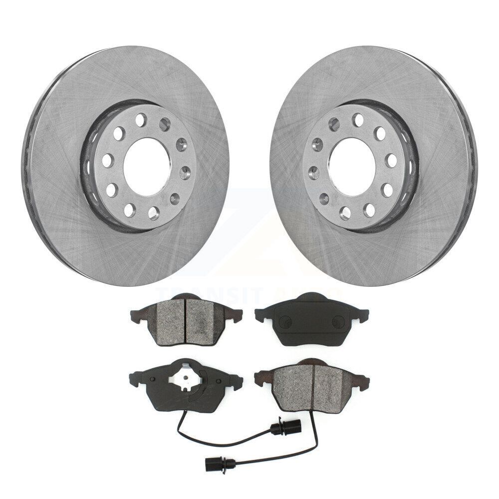 Kit de plaquettes semi-métalliques de Rotor de frein avant, pour Audi A4 Quattro Volkswagen Passat A
