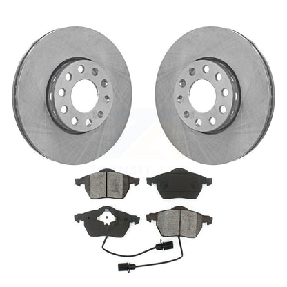 Kit de plaquettes semi-métalliques de Rotor de frein avant, pour Audi A4 Quattro Volkswagen Passat A