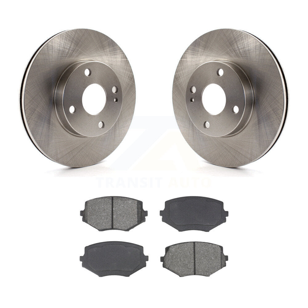 Kit de disques de frein à disque avant et plaquettes semi-métalliques pour Mazda Miata K8S-100289
