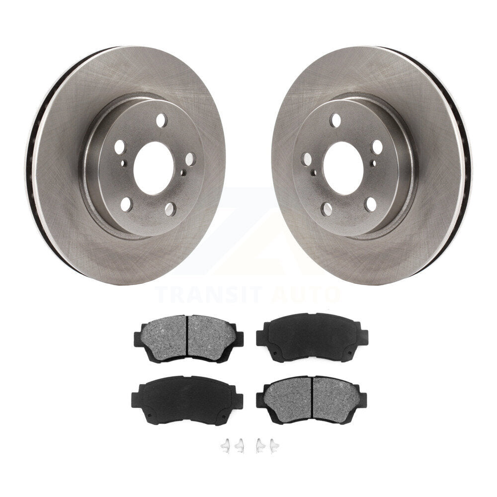 Kit de disques de frein à disque avant et plaquettes semi-métalliques pour Toyota Celica 1998