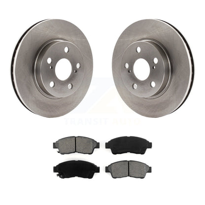 Rotors de frein à disque avant et kit de plaquettes semi-métalliques pour Toyota Celica S 1994-1997