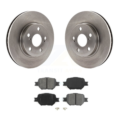 Kit de disques de frein à disque avant et plaquettes semi-métalliques pour Toyota Celica GT 2001