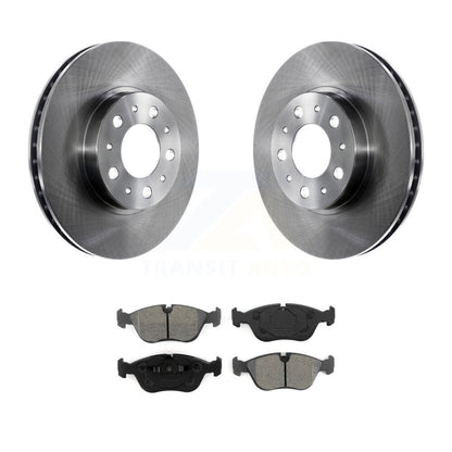 Kit de rotors de frein à disque avant et plaquettes semi-métalliques pour Volvo S70 850 V70 C70