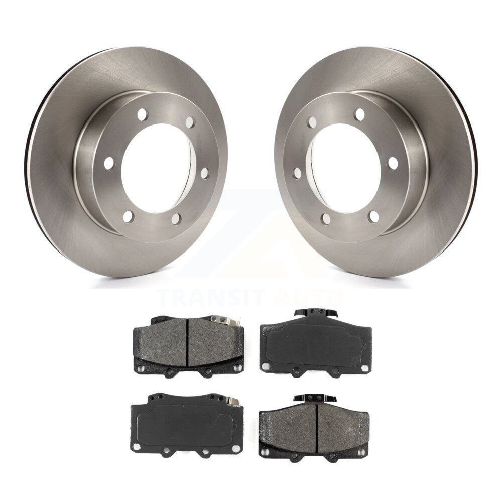 Kit de disques de frein à disque avant et plaquettes semi-métalliques pour Toyota 4Runner Tacoma