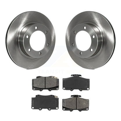 Kit de rotors de frein à disque avant et plaquettes semi-métalliques pour Toyota 4Runner K8S-10030