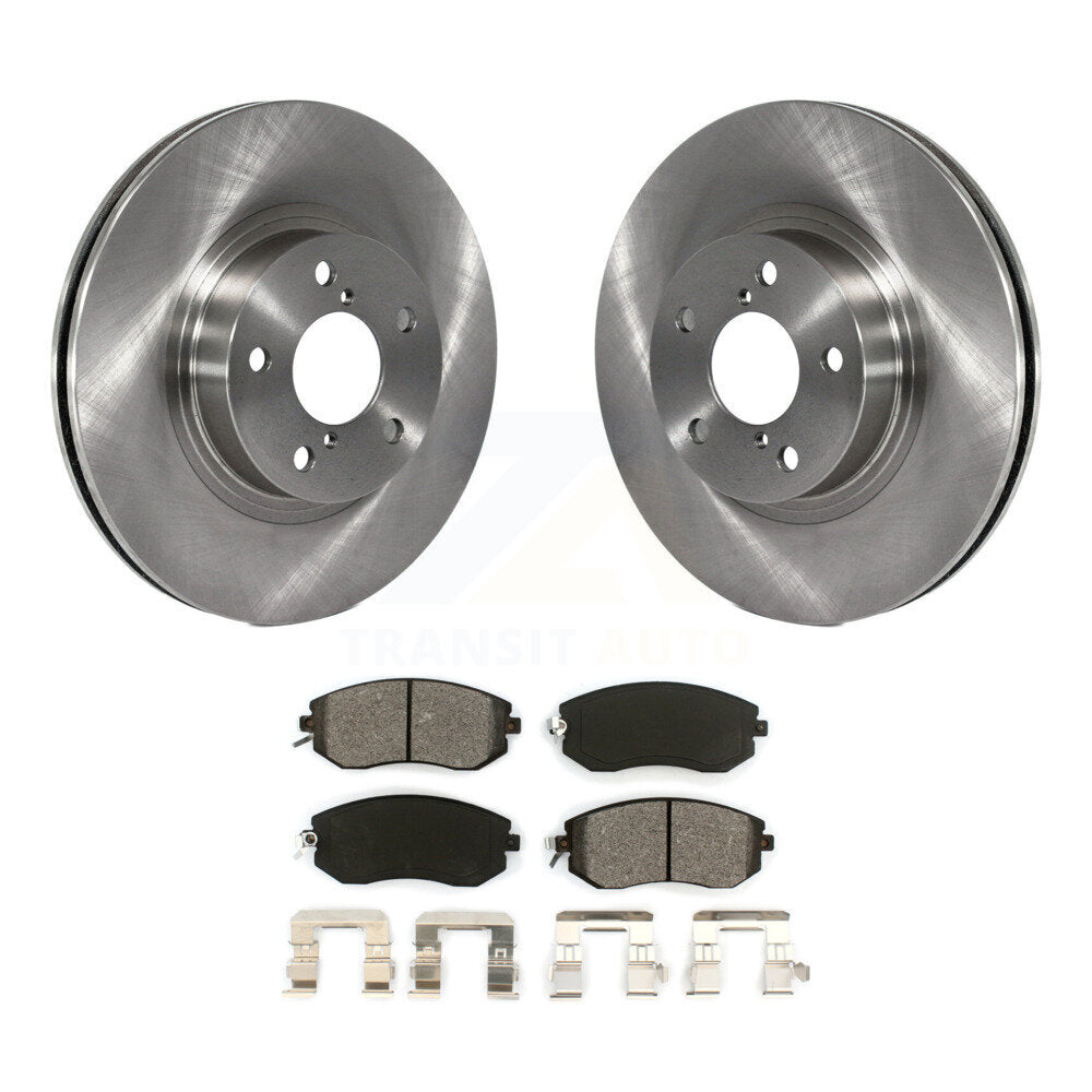 Rotor de frein à disque avant et Kit de plaquettes semi-métalliques pour Subaru Impreza Scion FR-S BR