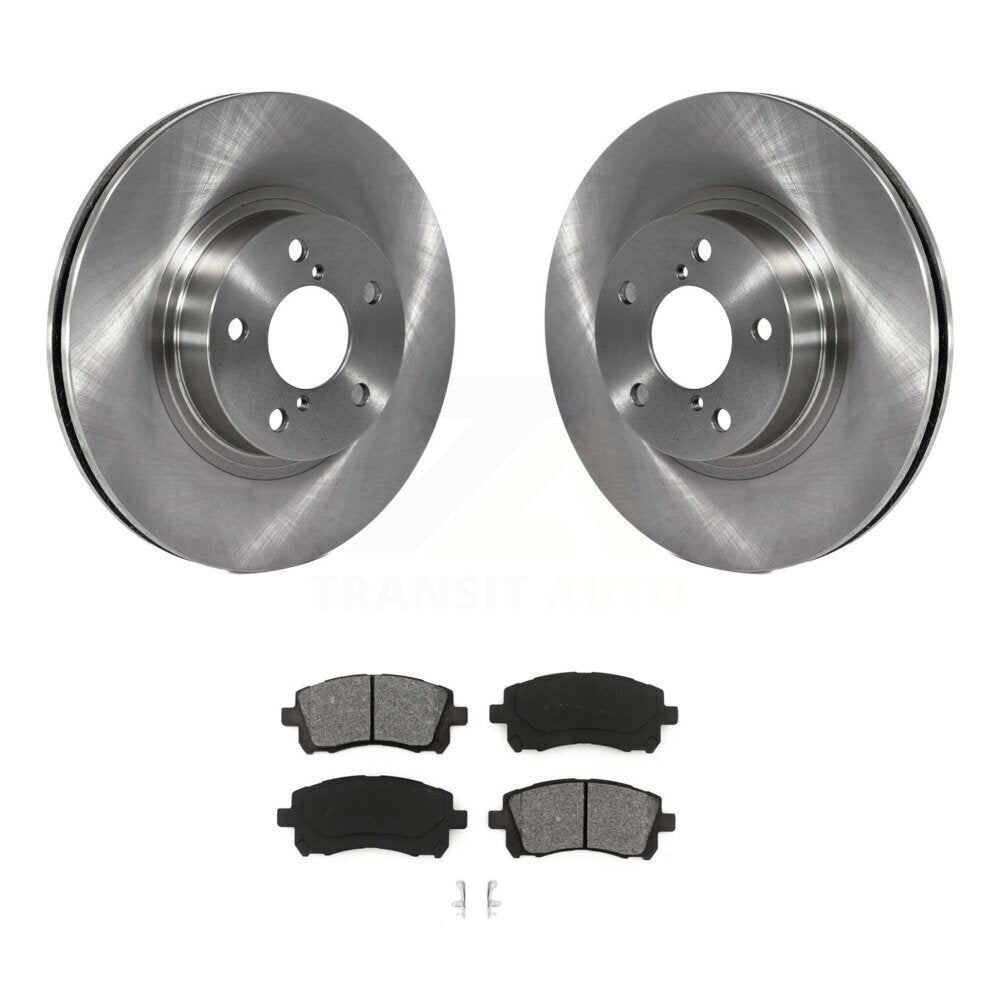 Rotors de frein à disque avant, Kit de plaquettes semi-métalliques pour Subaru Forester Legacy Imprez