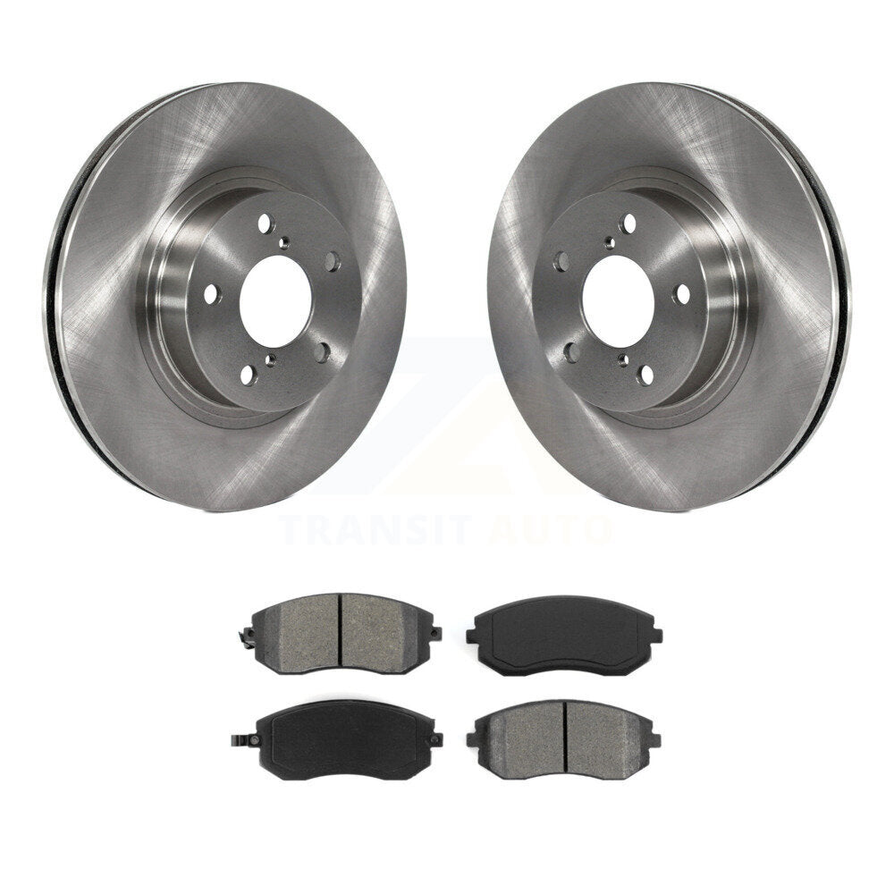 Kit de plaquettes semi-métalliques de Rotor de frein à disque avant, pour Subaru Impreza Legacy Saab 9-2