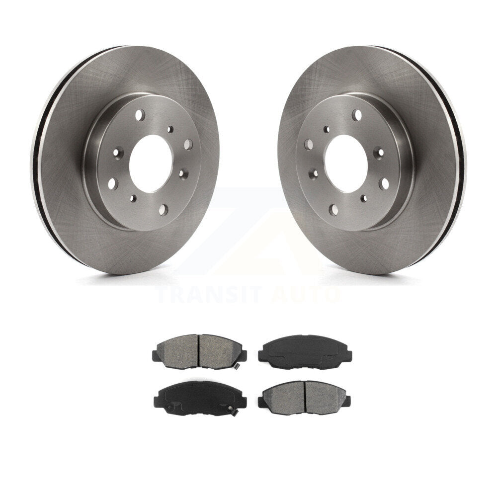 Kit de rotors de frein à disque avant et plaquettes semi-métalliques pour Honda Accord Acura CL