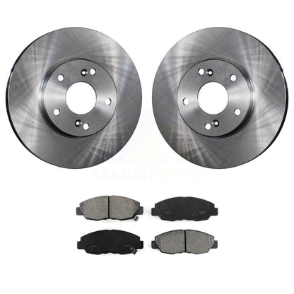 Kit de disques de frein à disque avant et plaquettes semi-métalliques pour Honda Civic GX 2011