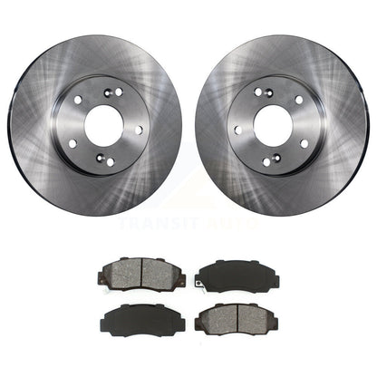 Kit de rotor de frein à disque avant et de plaquettes semi-métalliques pour Honda Accord 3.0 de 1998 à 2002
