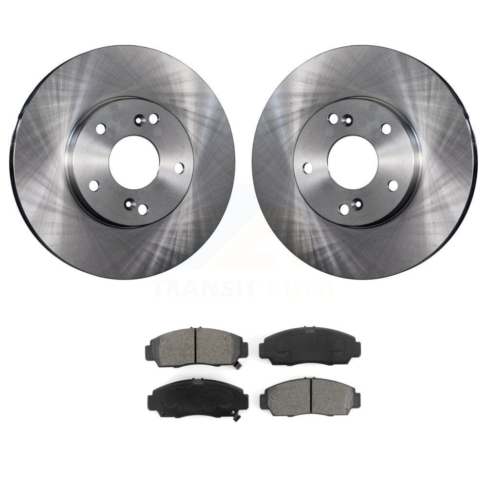 Kit de disques de frein à disque avant et plaquettes semi-métalliques pour Honda Accord K8S-100320