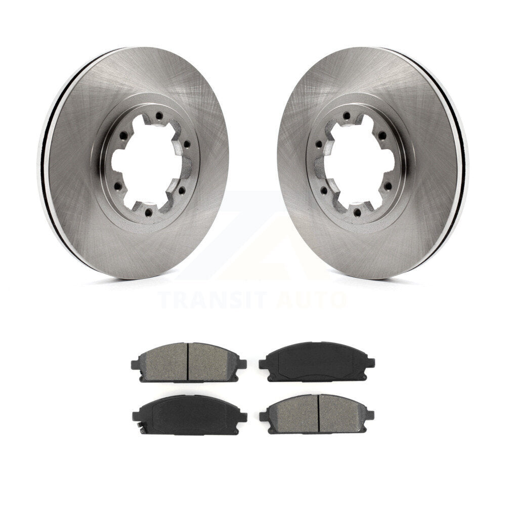 Kit de plaquettes de frein semi-métalliques pour Rotors de frein avant, pour Nissan Pathfinder INFINITI QX