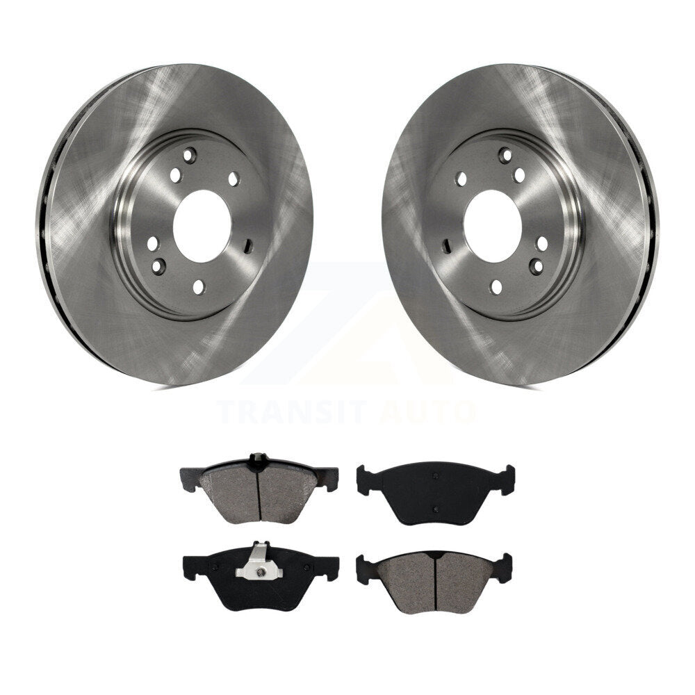 Kit de rotor de frein avant et de plaquettes semi-métalliques pour Mercedes-Benz E320 Chrysler CLK32