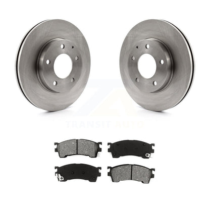 Kit de plaquettes semi-métalliques de Rotor de frein avant pour Mazda 626 2,5 l avec frein arrière à tambour