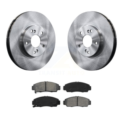Kit de rotors de frein à disque avant et plaquettes semi-métalliques pour Honda Accord Acura TSX