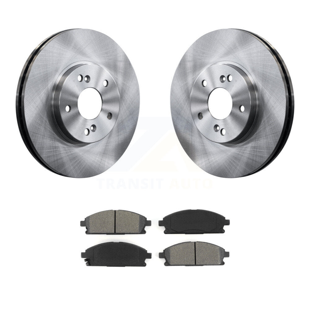 Kit de disques de frein à disque avant et plaquettes semi-métalliques pour Acura MDX 2003-2006