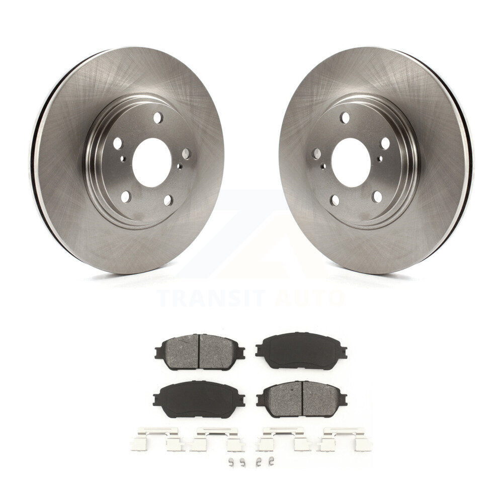 Kit de disques de frein à disque avant et plaquettes semi-métalliques pour Lexus ES330 2004-2006