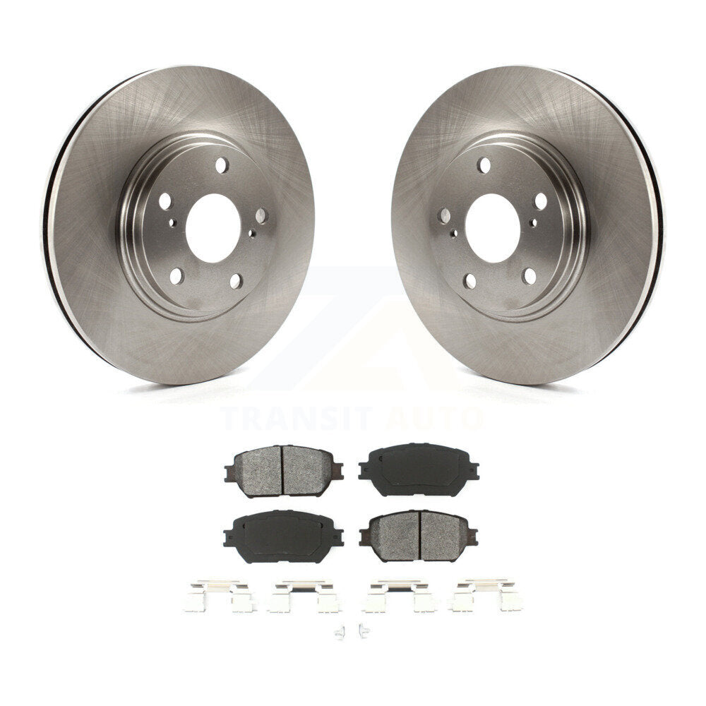 Kit de disques de frein à disque avant et plaquettes semi-métalliques pour Toyota Camry K8S-100349