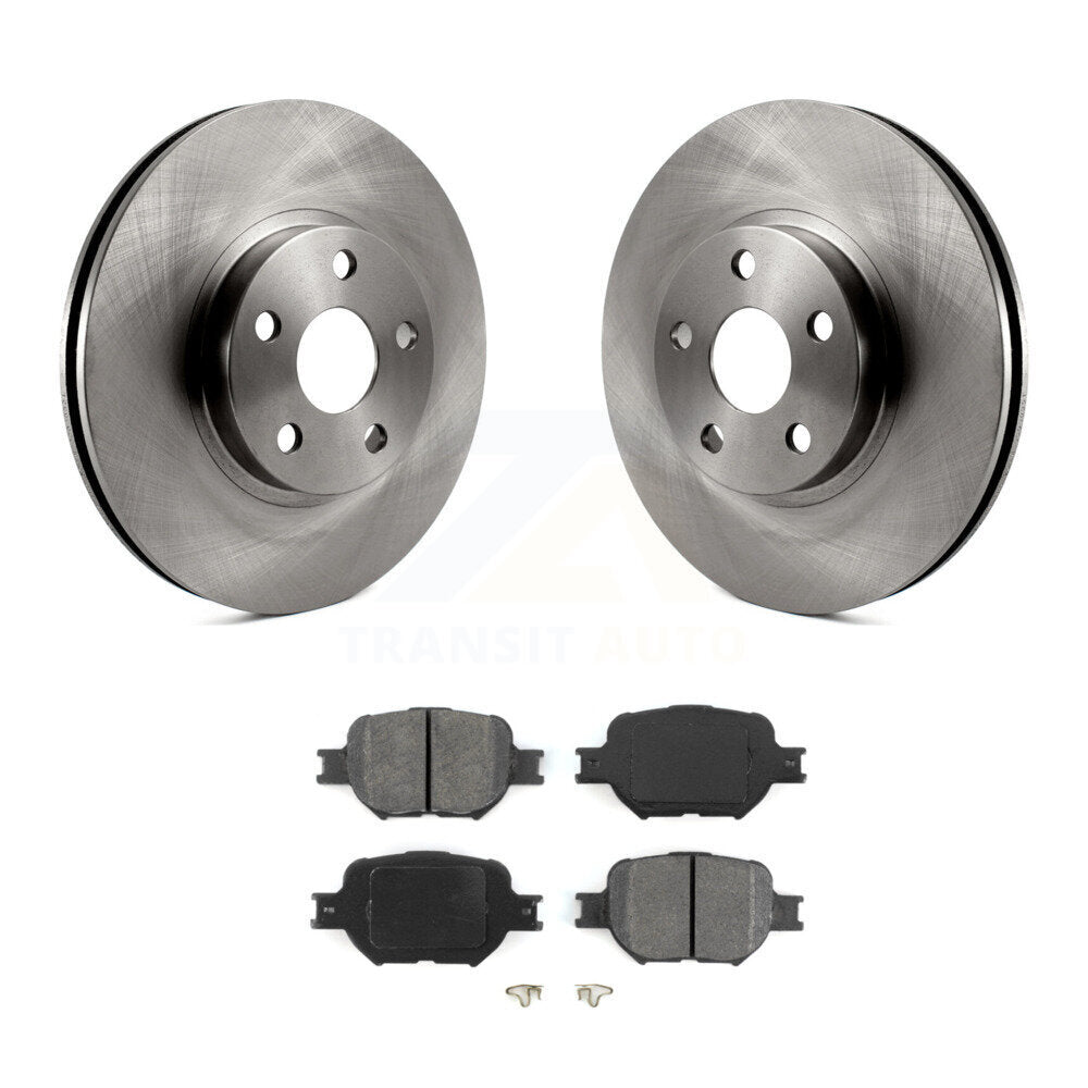 Kit de rotors de frein à disque avant et plaquettes semi-métalliques pour Toyota Celica Scion tC