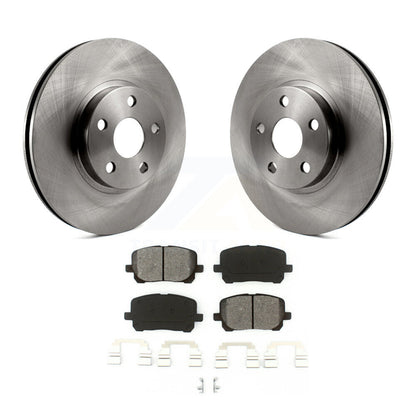Kit de rotor de frein avant et de plaquettes semi-métalliques pour Toyota Corolla Matrix Pontiac Vib