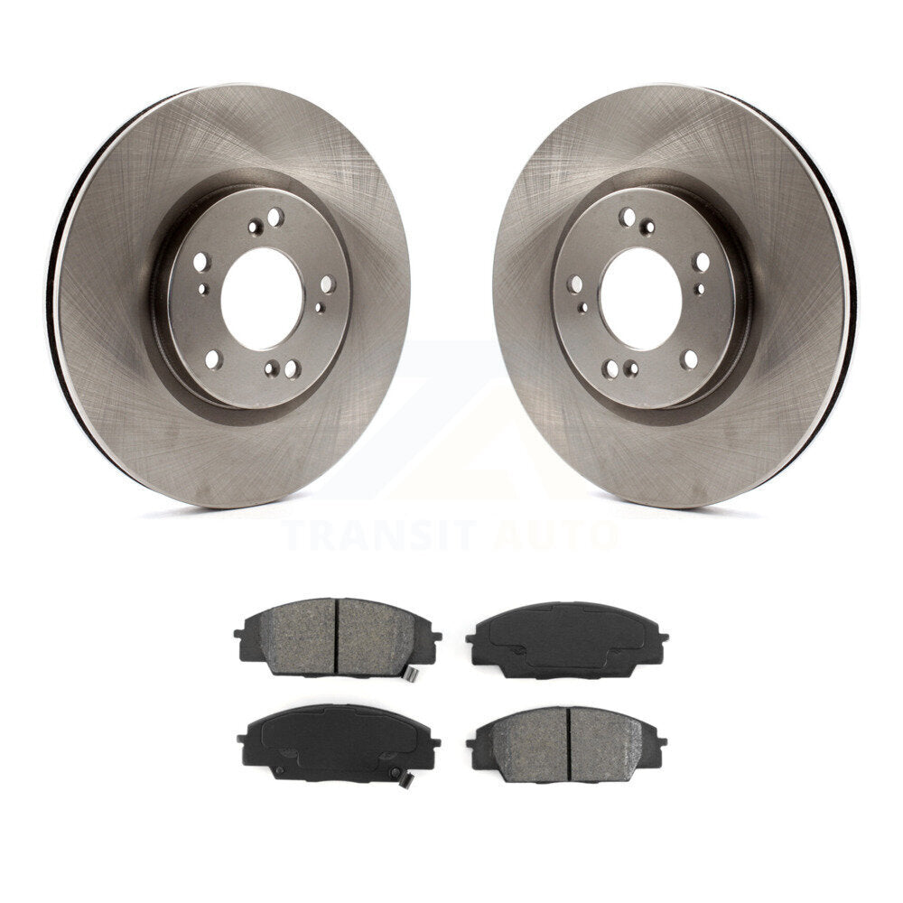 Kit de disques de frein à disque avant et plaquettes semi-métalliques pour Honda S2000 2000-2009
