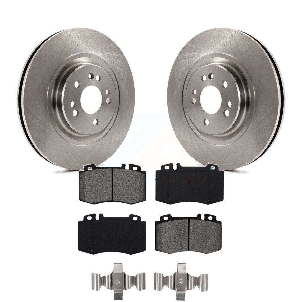 Kit de rotor de frein avant et de plaquettes semi-métalliques pour Mercedes-Benz ML500 ML430 ML55 AM