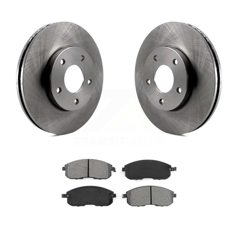 Kit de plaquettes de frein semi-métalliques pour rotor de frein avant, pour Nissan Maxima INFINITI I3 2000 – 2001