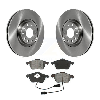 Kit de disques de frein à disque avant et plaquettes semi-métalliques pour Audi A6 Quattro S4