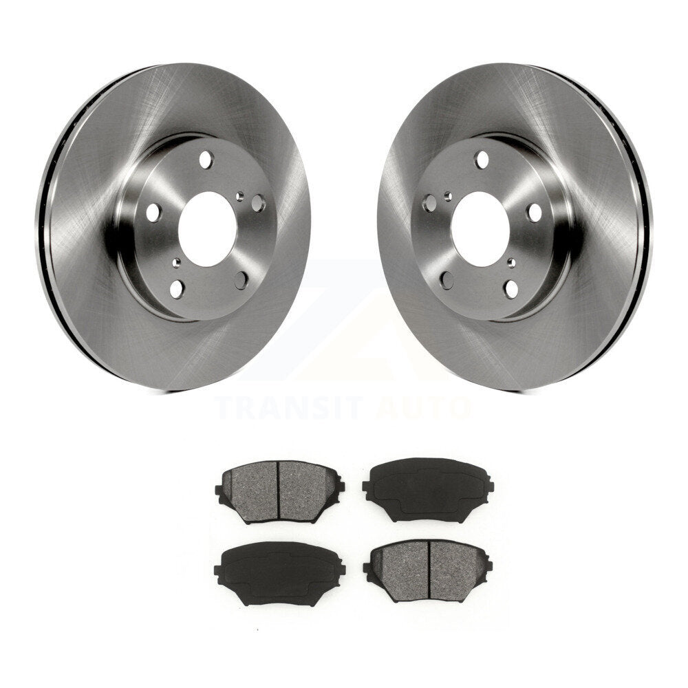 Kit de disques de frein à disque avant et plaquettes semi-métalliques pour Toyota RAV4 K8S-100374