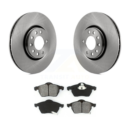 Kit de disques de frein à disque avant et plaquettes semi-métalliques pour Saab 9-3 9-5 K8S-100380