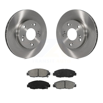 Kit de disques de frein à disque avant et plaquettes semi-métalliques pour Honda Civic K8S-100382
