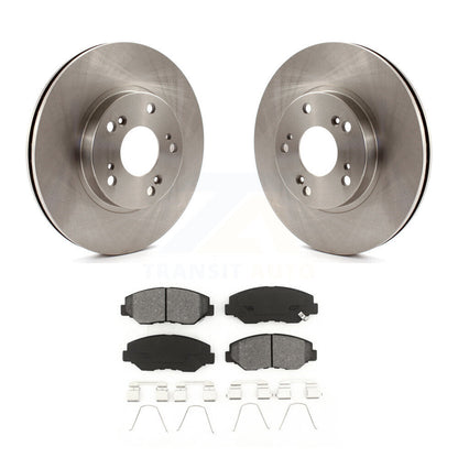 Kit de disques de frein à disque avant et plaquettes semi-métalliques pour Honda CR-V 2002-2004