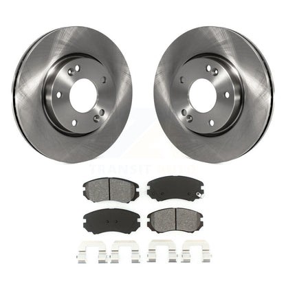 Kit de plaquettes de frein semi-métalliques, Rotors de frein avant, pour Hyundai Kia Sonata Tucson Sou