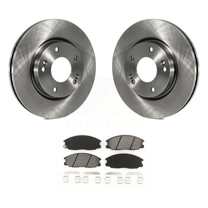 Kit de disques de frein à disque avant et plaquettes semi-métalliques pour Hyundai Santa Fe