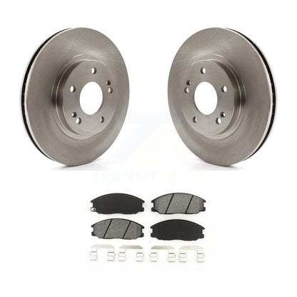 Kit de disques de frein à disque avant et plaquettes semi-métalliques pour Hyundai Santa Fe